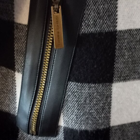 JOSEPH RIBKOFF checkered poncho/cape/sweater - Picture 7 of 11